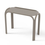 Embossed Aluminum Top Table 11X25-Chaise-Table