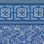 Vintage Mosaic / Blue Mosaic Latham Pool Liner